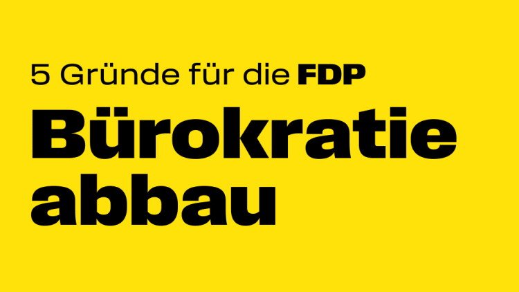 Bürokratieabbau